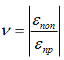 Формула коэффициента Пуассона
